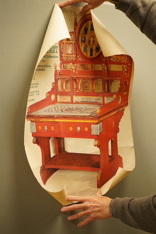 A Benedictine poster and three others